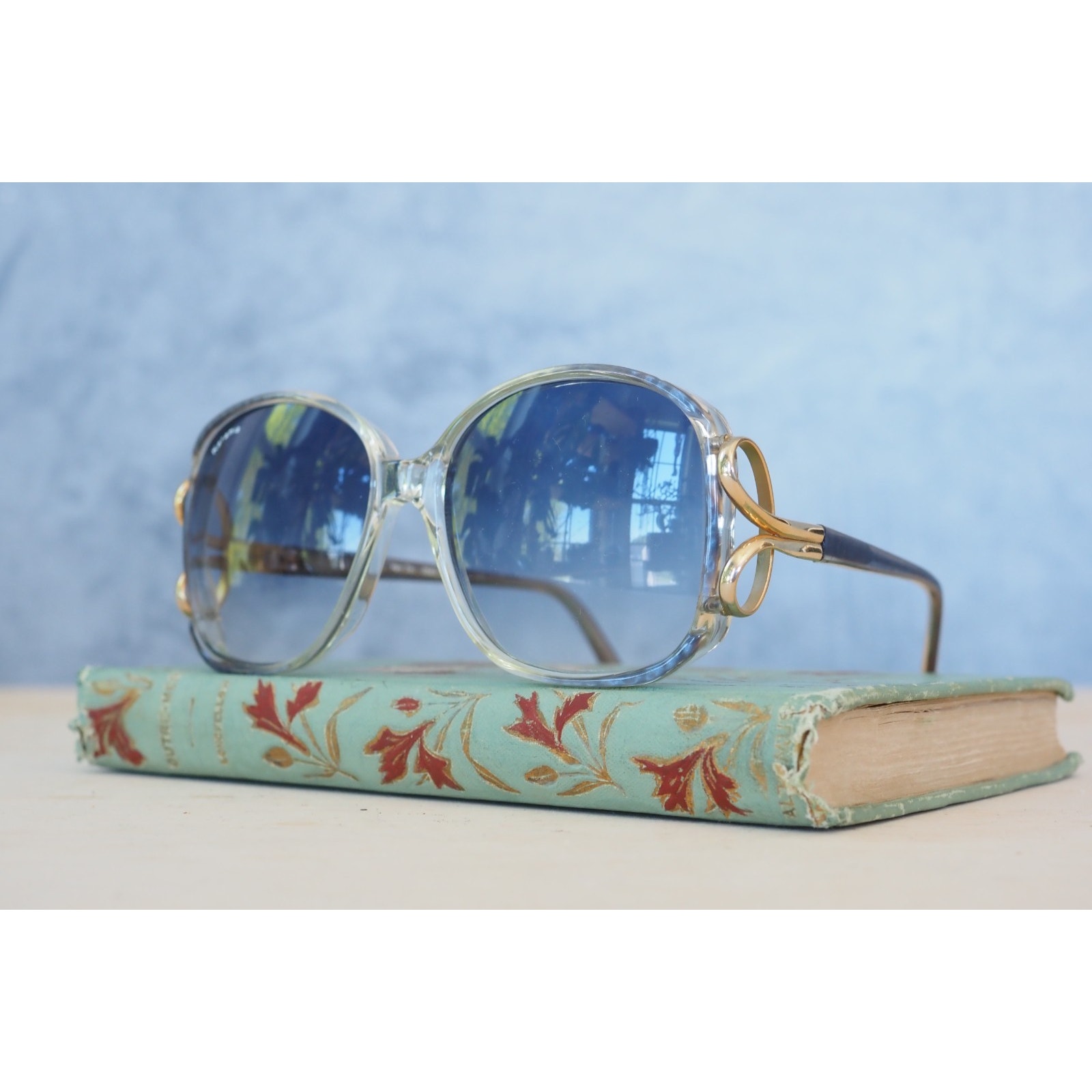 Vintage 1970s Sunglasses Disco Retro Made In Korea Grandma Chic